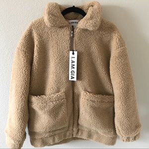 I.AM.GIA PIXIE COAT CAMEL COLOR